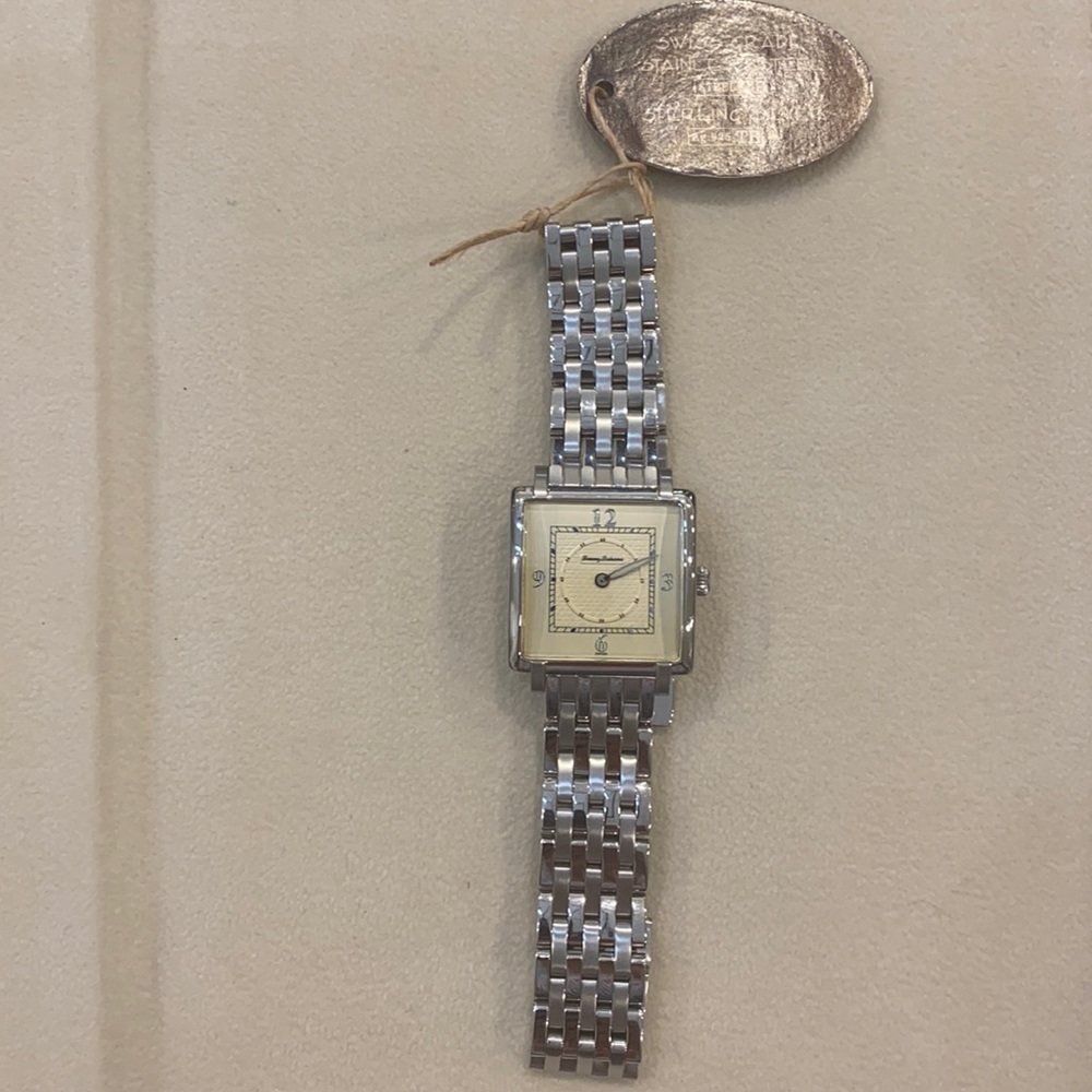Tommy Bahama NWT VINTAGE ladies square watch